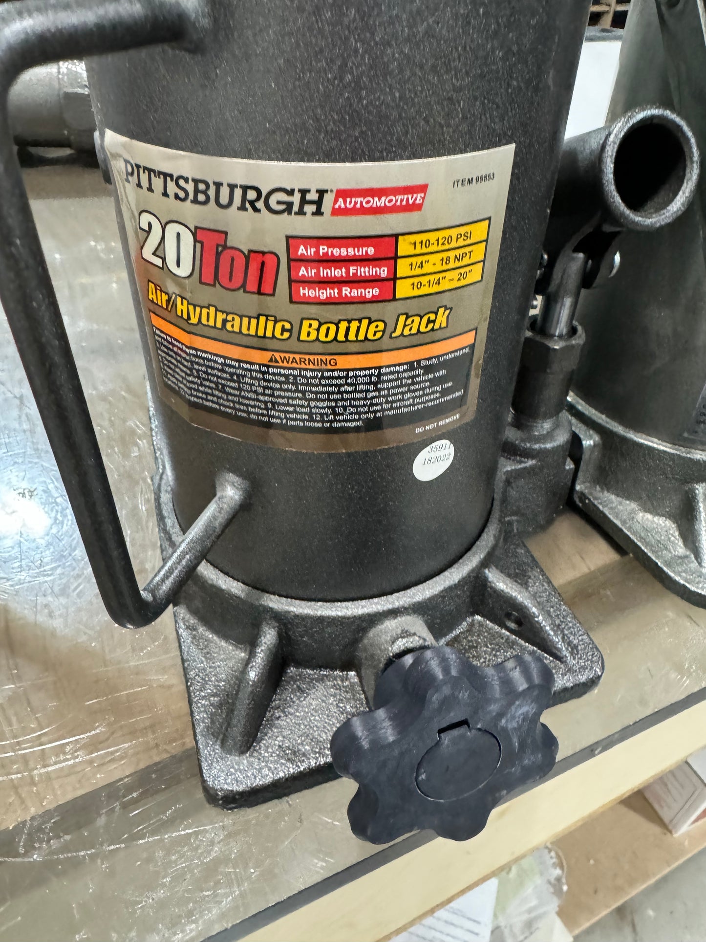 Bottle Jack Valve Handle