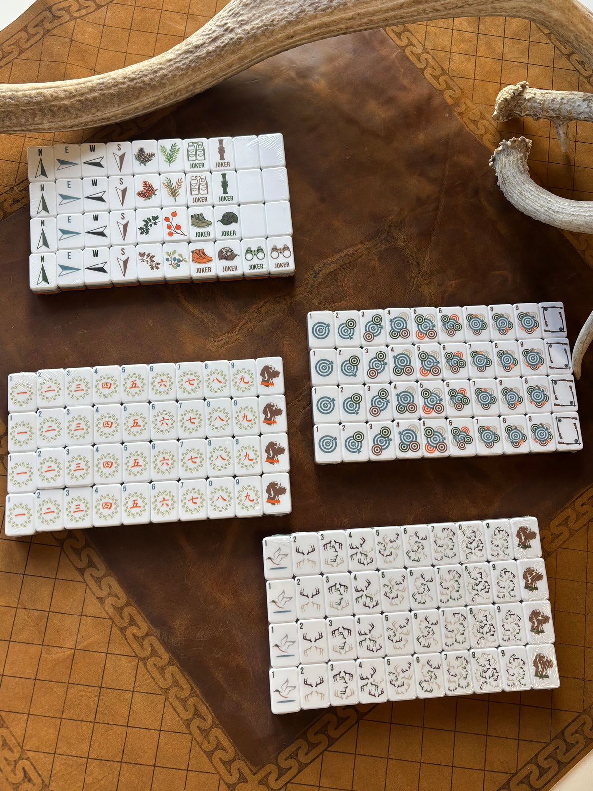 Leather Mahjong Mat