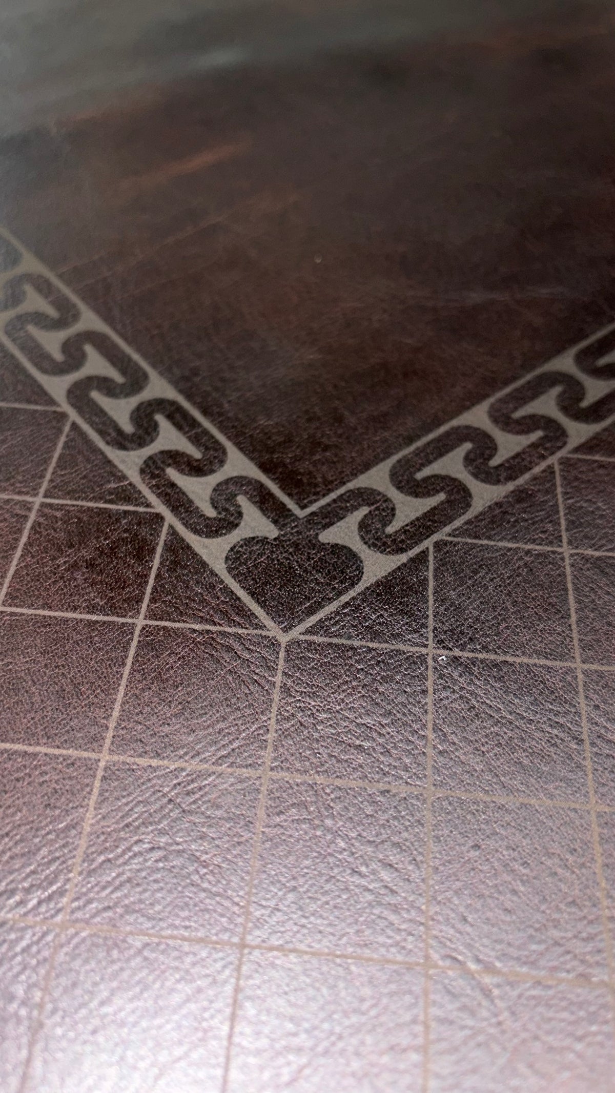 Leather Mahjong Mat