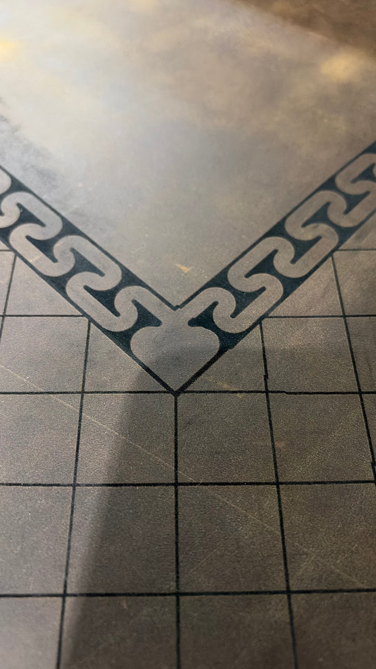 Leather Mahjong Mat