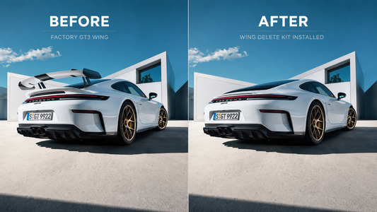 Porsche 992 GT3 Wing Delete Kit | Rear Wing Removal Kit